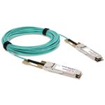 Picture of Cisco® QSFP-100G-AOC5M Compatible TAA 100GBase-AOC QSFP28 to QSFP28 Active Optical Cable (850nm, MMF, 5m)