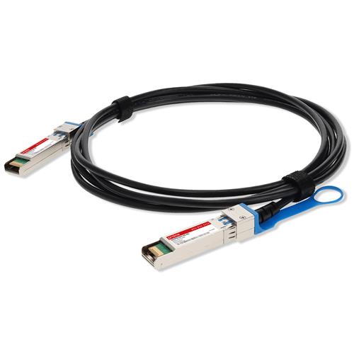 Picture of Brocade® (Formerly) 25G-SFP28-TWX-P-0301 Compatible TAA Compliant 25GBase-CU SFP28 to SFP28 Direct Attach Cable (Passive Twinax, 3m)
