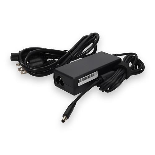Picture of Dell® 312-1307 Compatible 45W 19.5V at 2.31A Black 7.4 mm x 5.0 mm Laptop Power Adapter and Cable