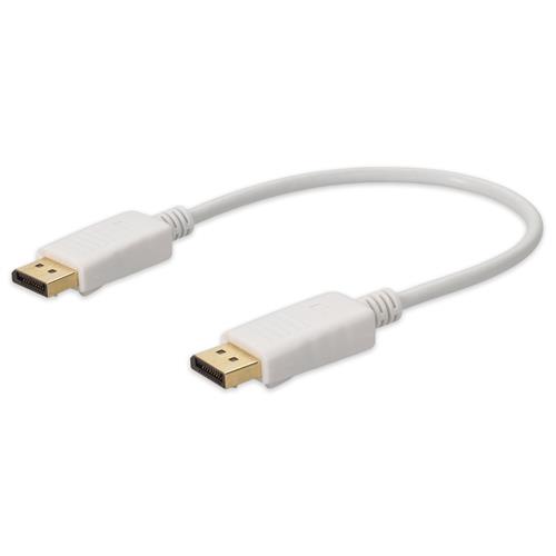 Picture for category 3m DisplayPort Male to Male White Cable Max Resolution Up to 3840x2160 (4K UHD)