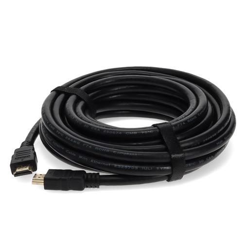 Picture for category 25ft HDMI 1.3 Male to Male Black Cable Max Resolution Up to 2560x1600 (WQXGA)