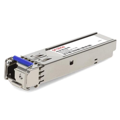 Picture of Palo Alto Networks® PAN-SFP-BXU-20K Compatible TAA Compliant 1000Base-BX SFP Transceiver (SMF, 1310nmTx/1490nmRx, 20km, DOM, 0 to 70C, LC)