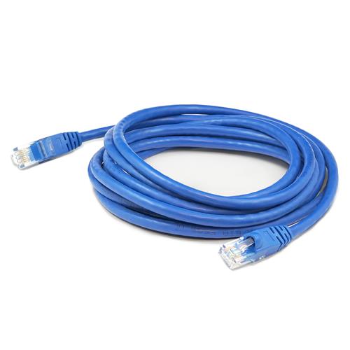 Picture of 100ft RJ-45 (Male) to RJ-45 (Male) Cat5e Straight Blue UTP Copper PVC Patch Cable