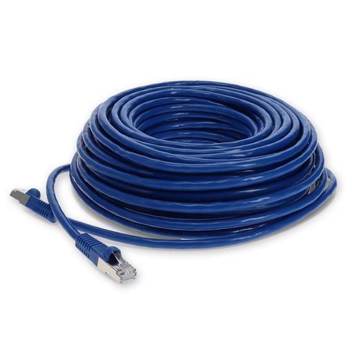 Picture for category 100ft RJ-45 (Male) to RJ-45 (Male) Cat7 Straight Blue S/FTP Copper PVC Patch Cable