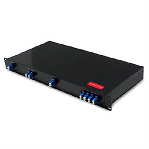 Picture of 2/ 4-Channel Mux/Demux 1U 19inch Rack Mount w/LC Connectors and Express Port