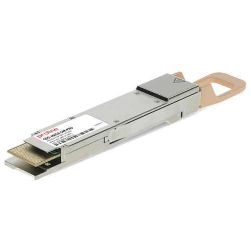 Picture of MSA and TAA Compliant 400GBase-SR8 QSFP-DD Transceiver (MMF, 850nm, 70m, DOM, 0 to 70C, MPO-16)
