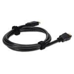 Picture of 5PK 6ft Lenovo® 0B47070 Compatible HDMI 1.4 Male to Male Black Cables Max Resolution Up to 4096x2160 (DCI 4K)