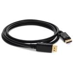Picture of 1.5ft DisplayPort 1.2 Male to Male Black Cable Max Resolution Up to 3840x2160 (4K UHD)