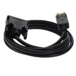 Picture of 6ft DisplayPort 1.2 Male to DVI-D Dual Link (24+1 pin) Male Black Cable Max Resolution Up to 2560x1600 (WQXGA)