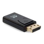 Picture of DisplayPort 1.2 Male to HDMI 1.3 Female Black Adapter Requires DP++ Max Resolution Up to 2560x1600 (WQXGA)