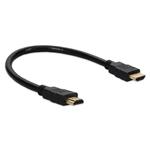 Picture of 1ft HDMI 1.3 Male to Male Black Cable Max Resolution Up to 2560x1600 (WQXGA)