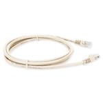 Picture of 10ft RJ-45 (Male) to RJ-45 (Male) Straight Beige Cat5e UTP PVC Copper Patch Cable