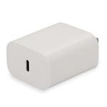 Picture of 1-Port NEMA 5-15P Male to USB 3.1 (C) Female Wall Charger For Use With Standard US AC Wall Plugs White