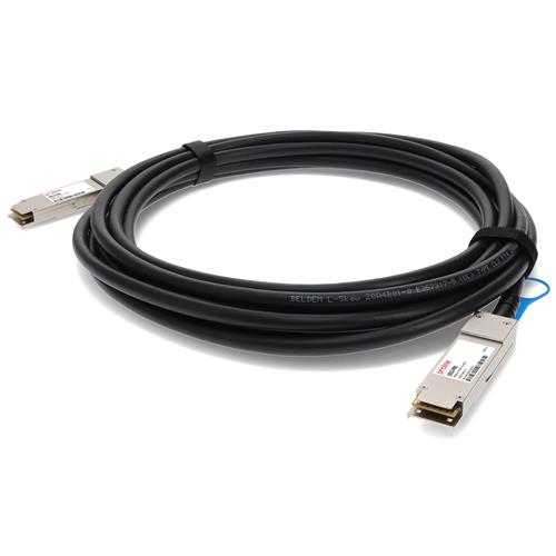 Picture of Extreme Networks® 10312 Compatible TAA Compliant 40GBase-CU QSFP+ to QSFP+ Direct Attach Cable (Passive Twinax, 1m)