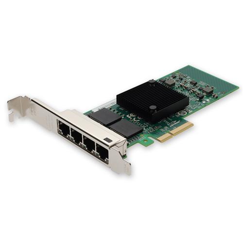 Picture for category HP® 435508-B21 Comparable 10/100/1000Mbs Quad RJ-45 Port 100m PCIe 2.0 x4 Network Interface Card