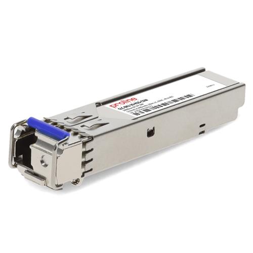 Picture of Cisco® GLC-BXU-20-RGD Compatible TAA Compliant 1000Base-BX SFP Transceiver (SMF, 1310nmTx/1490nmRx, 20km, LC, Rugged)