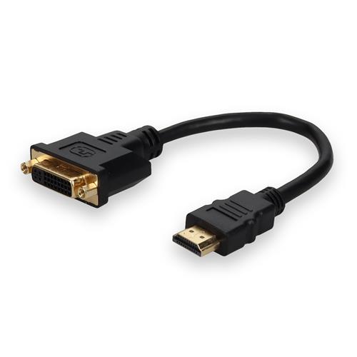 Picture for category 5PK HDMI 1.3 Male to DVI-D Dual Link (24+1 pin) Female Black Adapters Max Resolution Up to 2560x1600 (WQXGA)