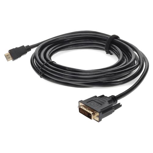 12ft HDMI 1.3 Male to DVI-D Dual Link (24+1 pin) Male Black Cable Max Resolution Up to 2560x1600 | Your Fiber Optic Solution | Proline