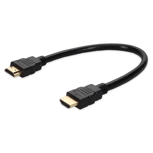 Picture of 1ft HDMI 1.3 Male to Male Black Cable Max Resolution Up to 2560x1600 (WQXGA)