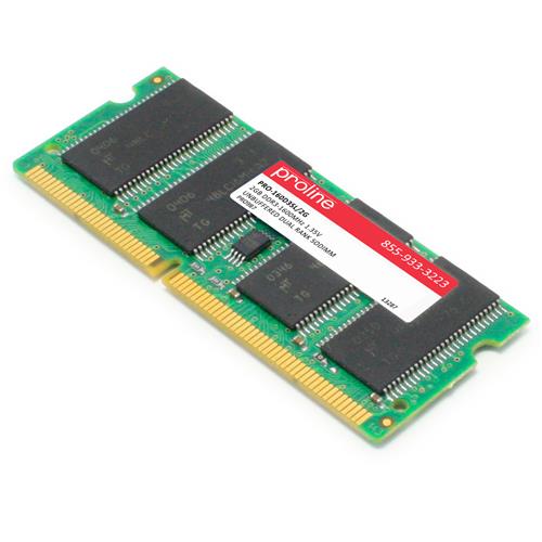 Picture for category JEDEC Standard 2GB DDR3-1600MHz Unbuffered Dual Rank 1.35V 204-pin CL11 SODIMM
