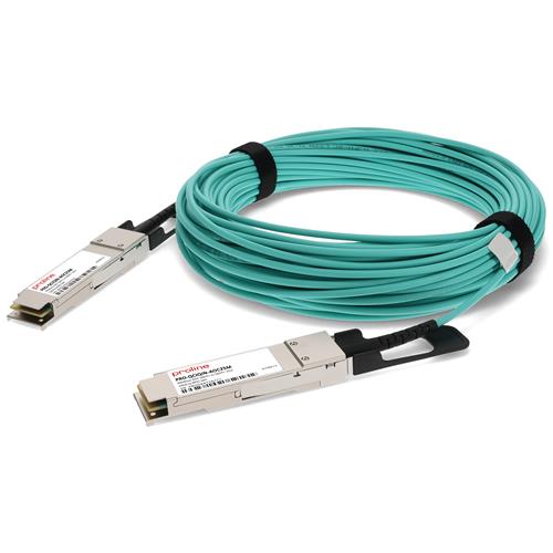 Picture for category Cisco® QSFP-H40G-AOC25M to Intel® CBL2-1002501-3 Compatible 40GBase-AOC QSFP+ Active Optical Cable (850nm, MMF, 25m)