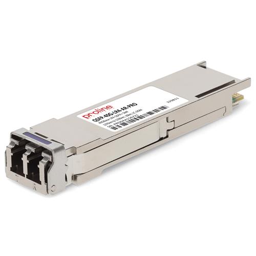 Picture of Arista Networks® QSFP-40G-LR4 Compatible TAA Compliant 40GBase-LR4 QSFP+ Transceiver (SMF, 1270nm to 1330nm, 10km, DOM, 0 to 70C, LC)