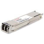 Picture of Calix® 100-05465 Compatible TAA Compliant 40GBase-LR4 QSFP+ Transceiver (SMF, 1270nm to 1330nm, 10km, DOM, Rugged, LC)