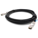 Picture of Extreme Networks® 10312-2M Compatible TAA Compliant 40GBase-CU QSFP+ to QSFP+ Direct Attach Cable (Passive Twinax, 2m)