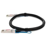 Picture of Brocade® (Formerly) 58-1000027-01 Compatible TAA Compliant 10GBase-CU SFP+ to SFP+ Direct Attach Cable (Active Twinax, 3m)