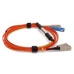 Picture of 3m Cisco® CAB-GELX-625 Compatible SC (Male) to SC (Male) Orange OM1 & OS1 Duplex Fiber Mode Conditioning Cable