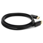 Picture of 10ft DisplayPort 1.2 Male to Male Black Cable Max Resolution Up to 3840x2160 (4K UHD)