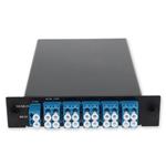 Picture of 8ch 1W LGX DWDM Mux and Demux (Duplex), ITU 100GHz Channel 28 - 35 w/Express ports and Monitor ports, Duplex UPC/LC Connectors
