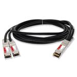 Picture of MSA and TAA 400GBase-CU QSFP-DD to 2xQSFP56 Direct Attach Cable (Passive Twinax, 1m)